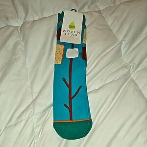 Womens NWTS WOVEN PEAR socks!! "Smores"!!!